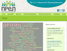Tablet Screenshot of npen.org